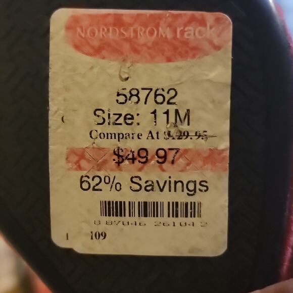 Isaac Mizrahi Suede Pumps Women's 11 Red Pointed Toe Career Office NWT - Picture 5 of 5